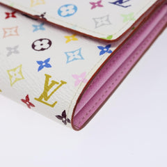 Louis Vuitton Vintage Sarah Wallet Monogram Canvas Multicolor