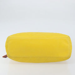 Chanel Vintage CC Resin Pocket Tote Quilted Leather