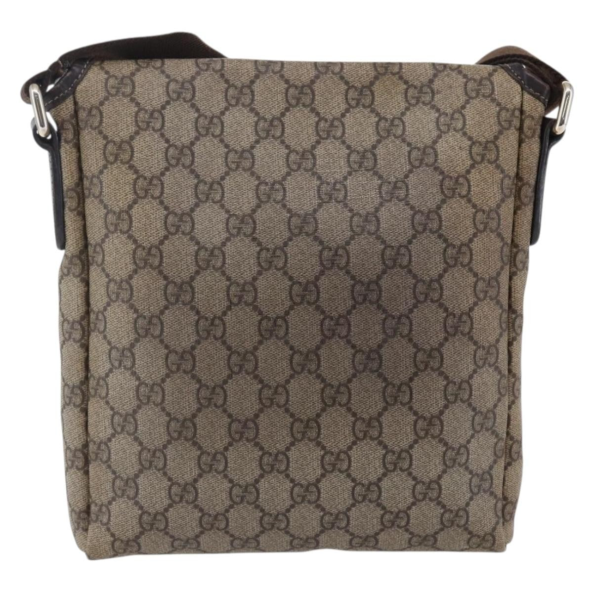 Gucci Flap Messenger GG Coated Canvas
