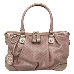 Gucci Sukey Top Handle Satchel Microguccissima Leather