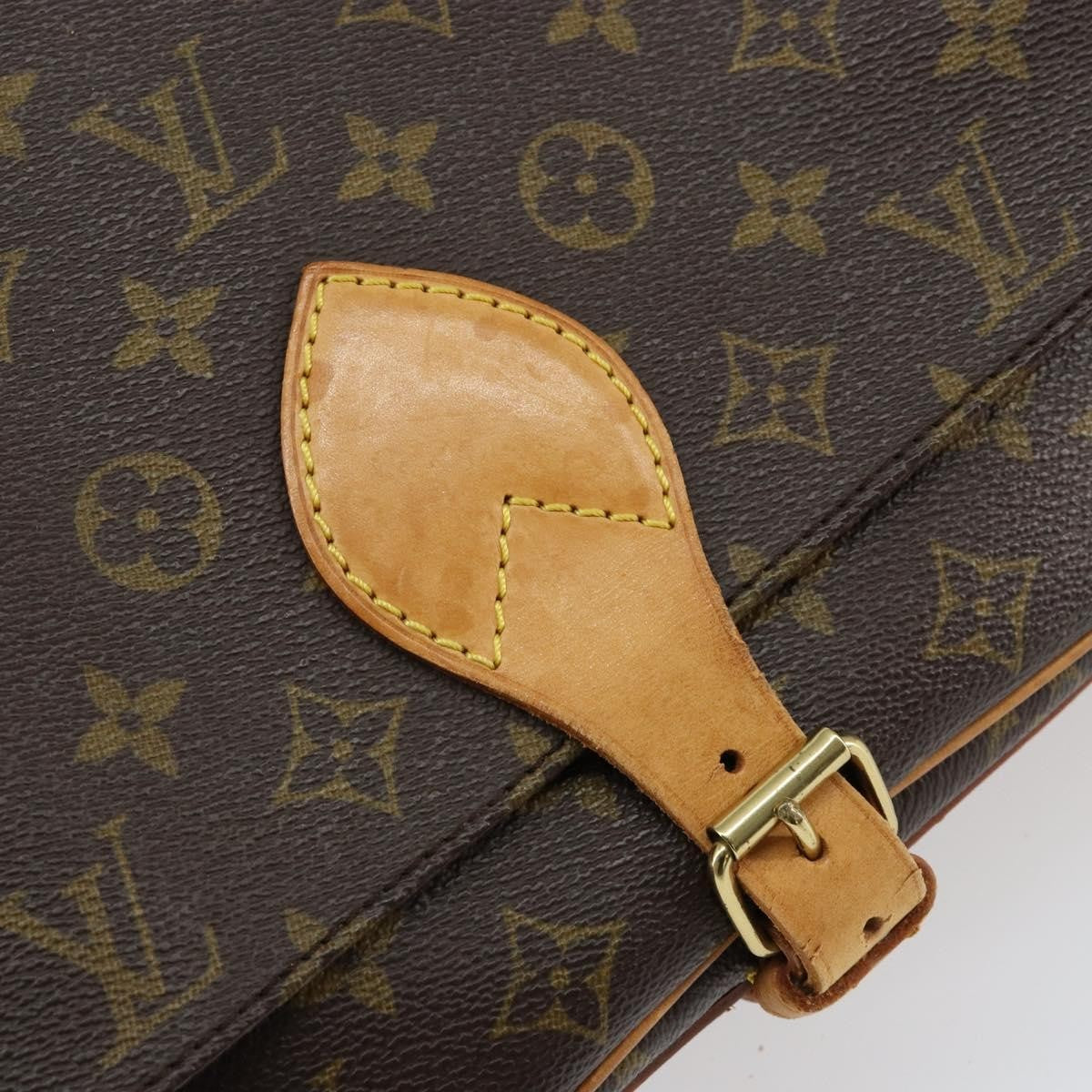 Louis Vuitton Cartouchiere Handbag Monogram Canvas
