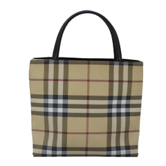 Burberry Nova Check Tote canvas check pattern