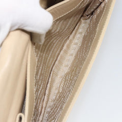 Prada Flap Shoulder Bag Leather