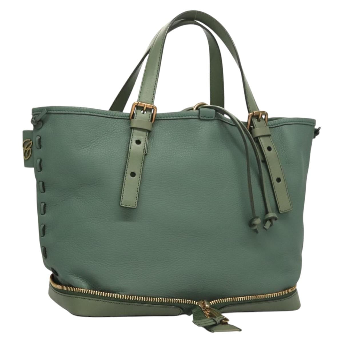 Chloe Ellen Moyen Tote Leather