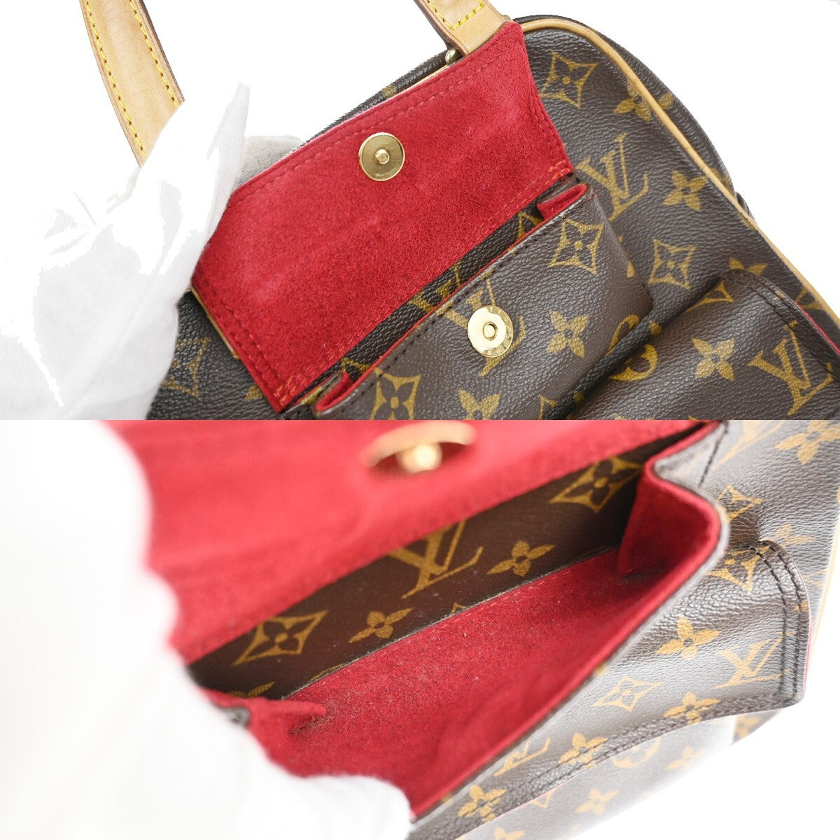 Louis Vuitton Excentri-Cite Handbag Monogram Canvas