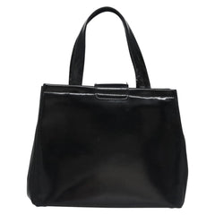 Salvatore Ferragamo Vara Tote Patent Leather