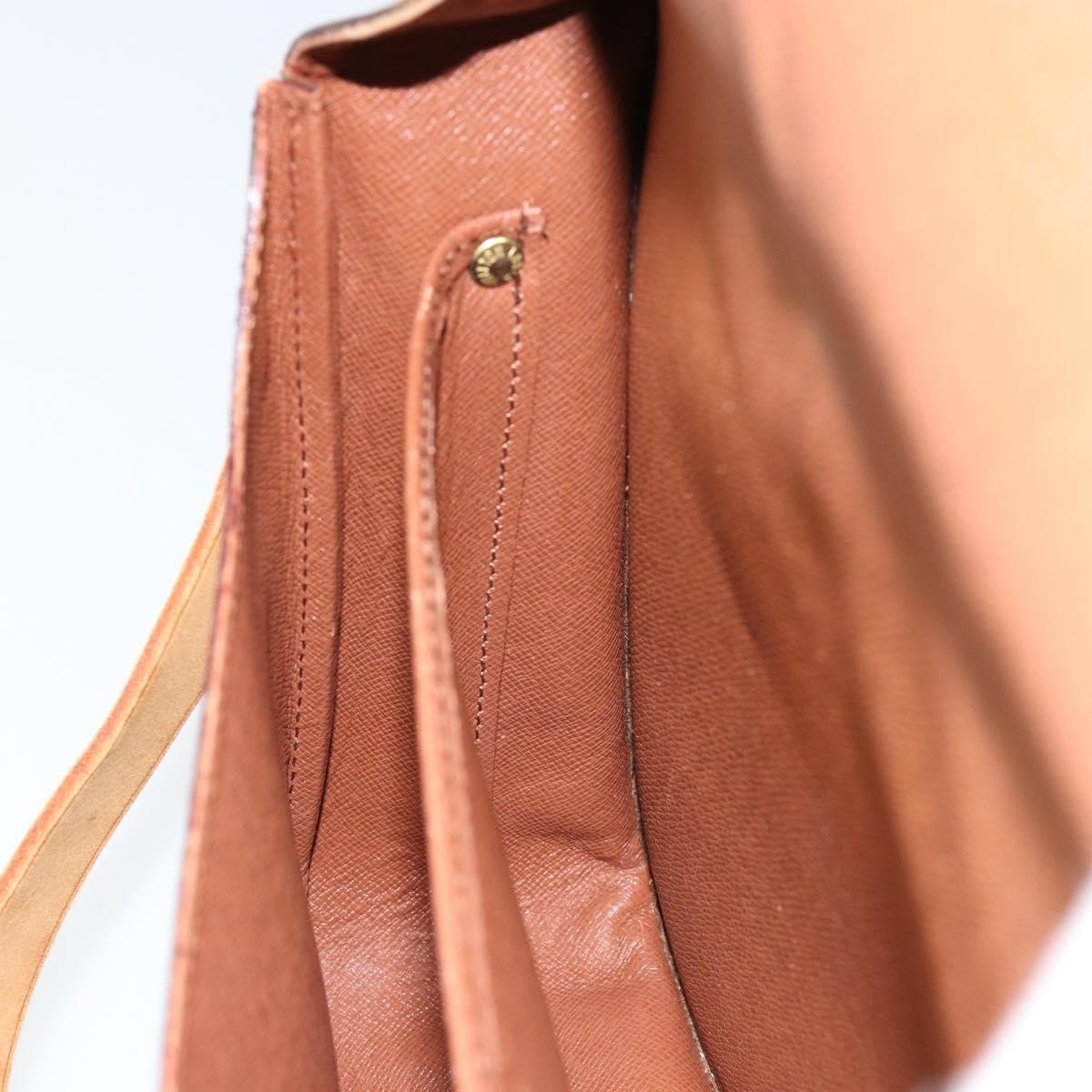 Louis Vuitton Cartouchiere Handbag Monogram Canvas