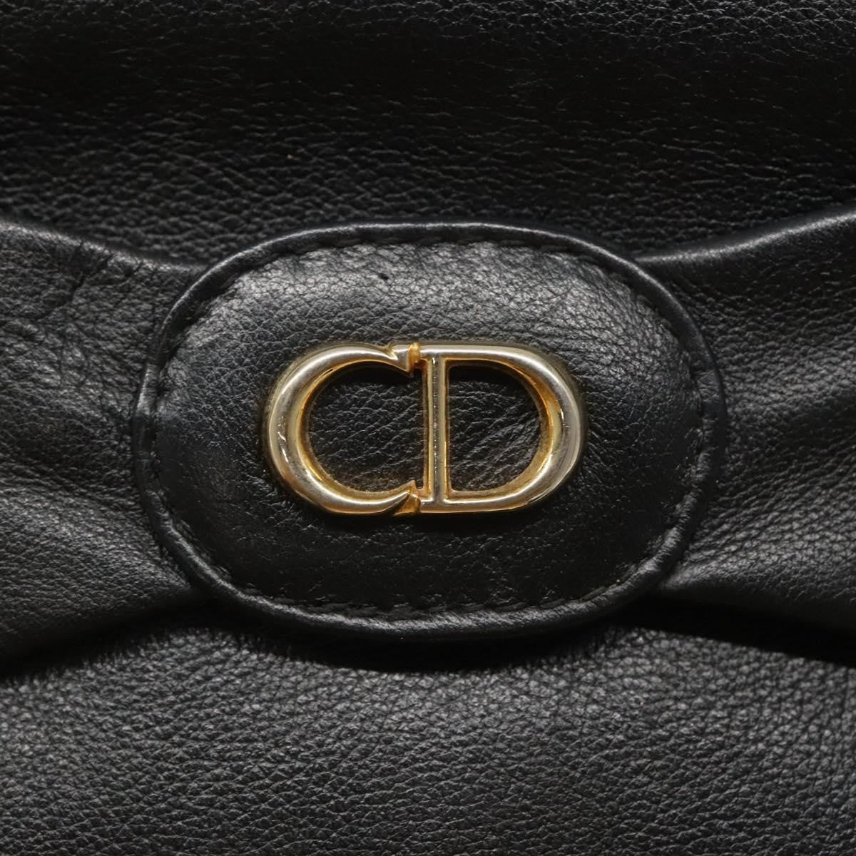 Christian Dior CD Zip Pouch Leather