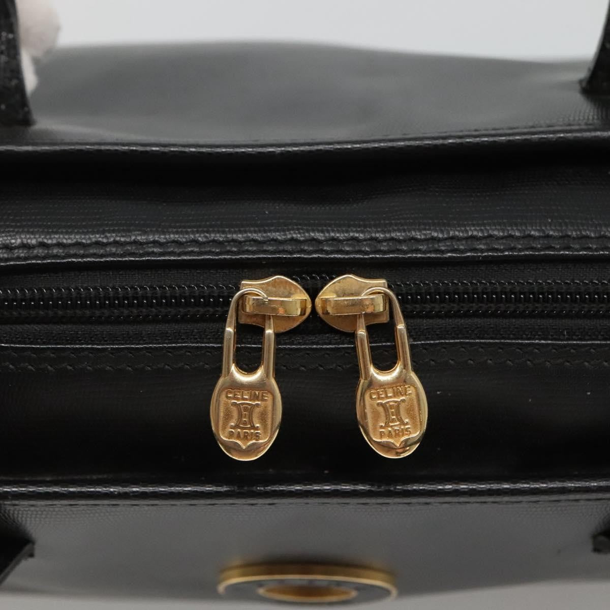 Celine Circle Logo Handbag Leather