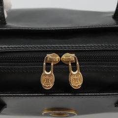 Celine Circle Logo Handbag Leather