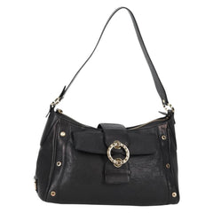 Bvlgari Chandra Top Handle Bag Leather