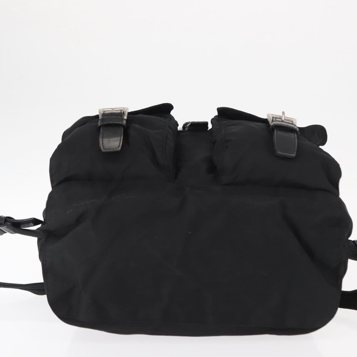 Prada Double Front Pocket Backpack Tessuto