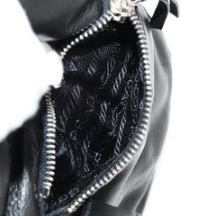 Prada Buckle Backpack Quilted Tessuto