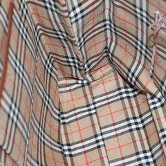 Burberry Handle Tote Leather