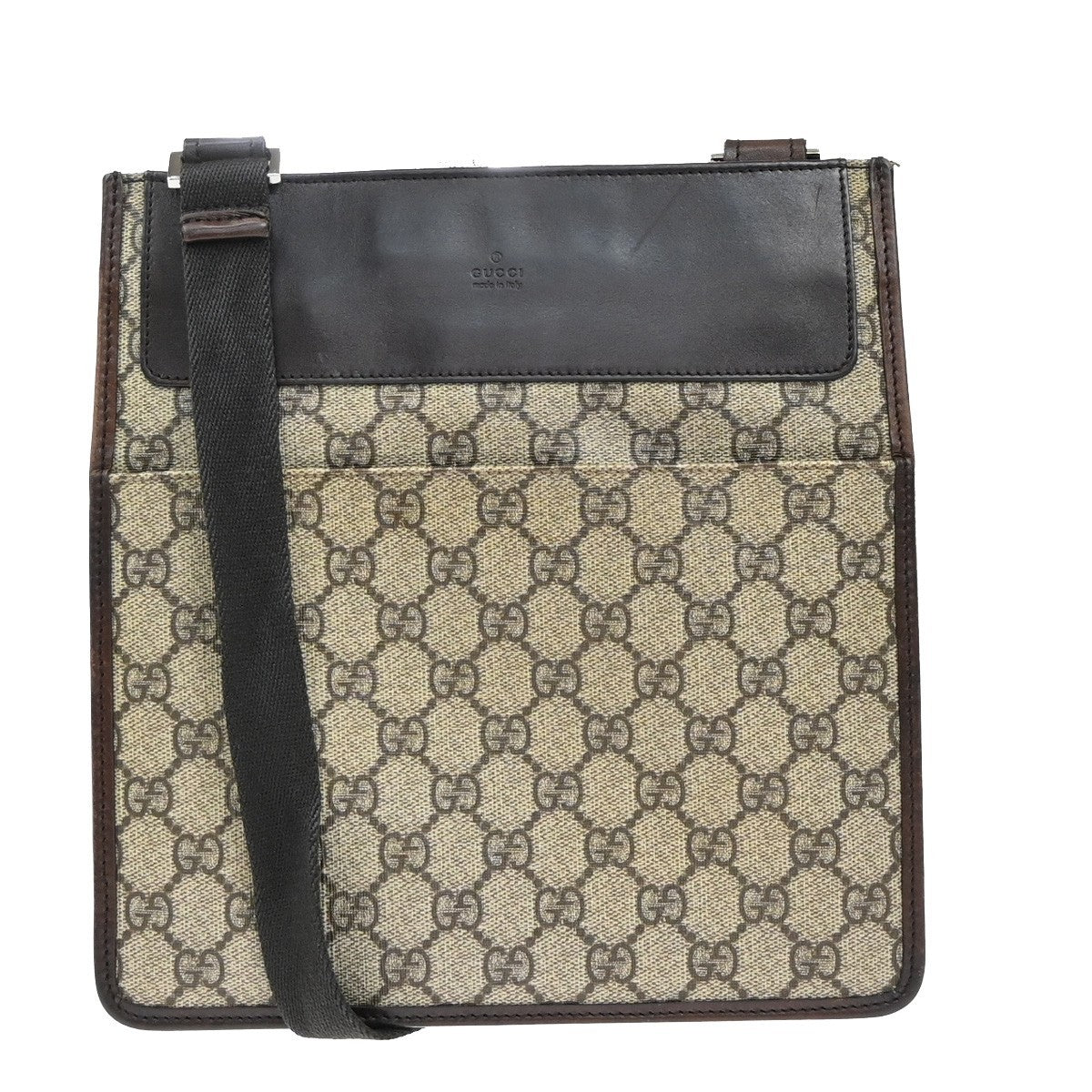 Gucci Front Pocket Messenger Canvas