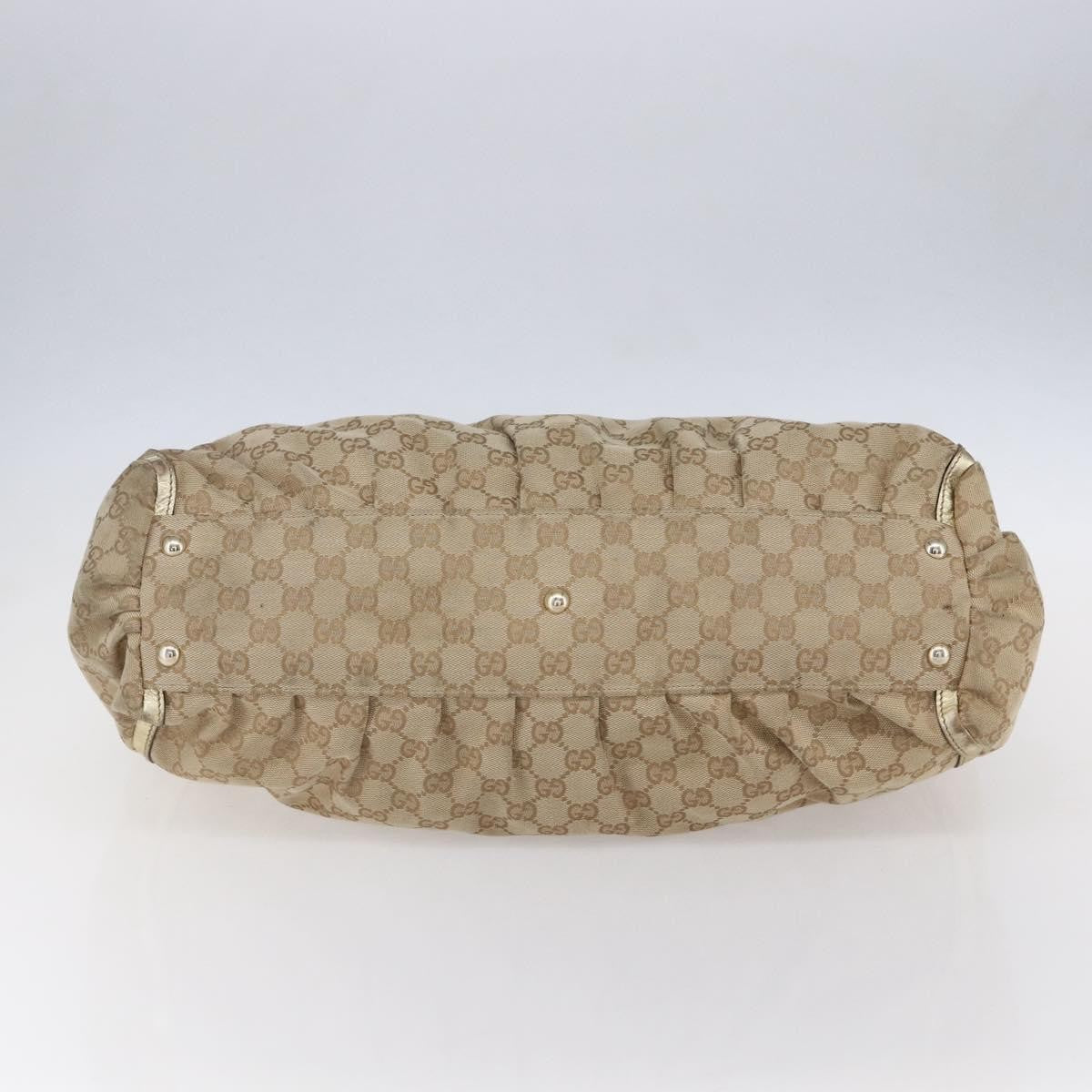 Gucci D-Ring Shoulder Bag GG Canvas