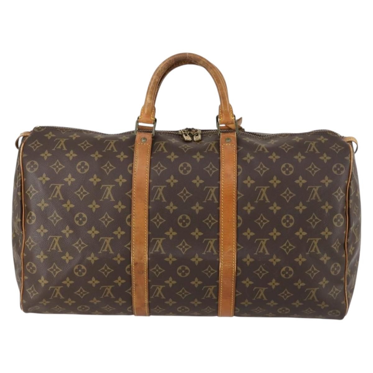 Louis Vuitton Keepall Bag Monogram Canvas
