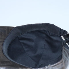 Fendi Logo Baseball Cap Zucca Canvas