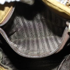 Prada Vintage Chain Tote Tessuto
