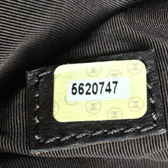 Chanel Vintage CC Tote Canvas with Leather