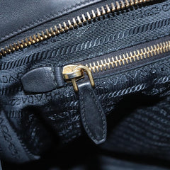 Prada Convertible Boston Bag Vitello Shine