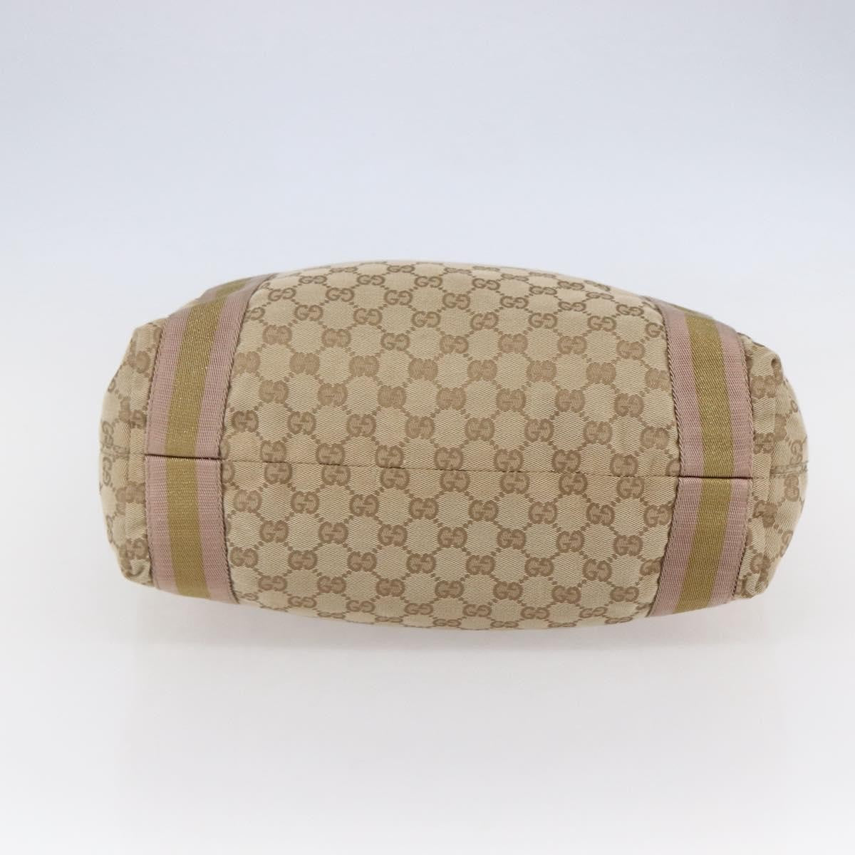 Gucci Original Web Tote GG Canvas