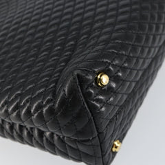 Bally Vintage Handbag Quilted Leather