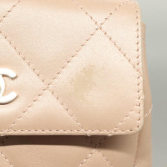 Chanel Vintage Clutch Leather
