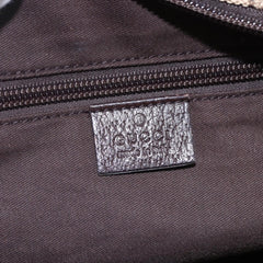 Gucci Web Zip Tote GG Canvas