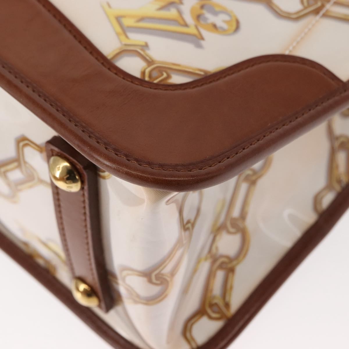 Louis Vuitton Charms Cabas PVC Over Printed Silk