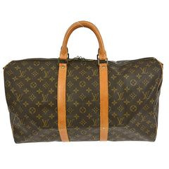 Louis Vuitton Keepall Bandouliere Bag Monogram Canvas