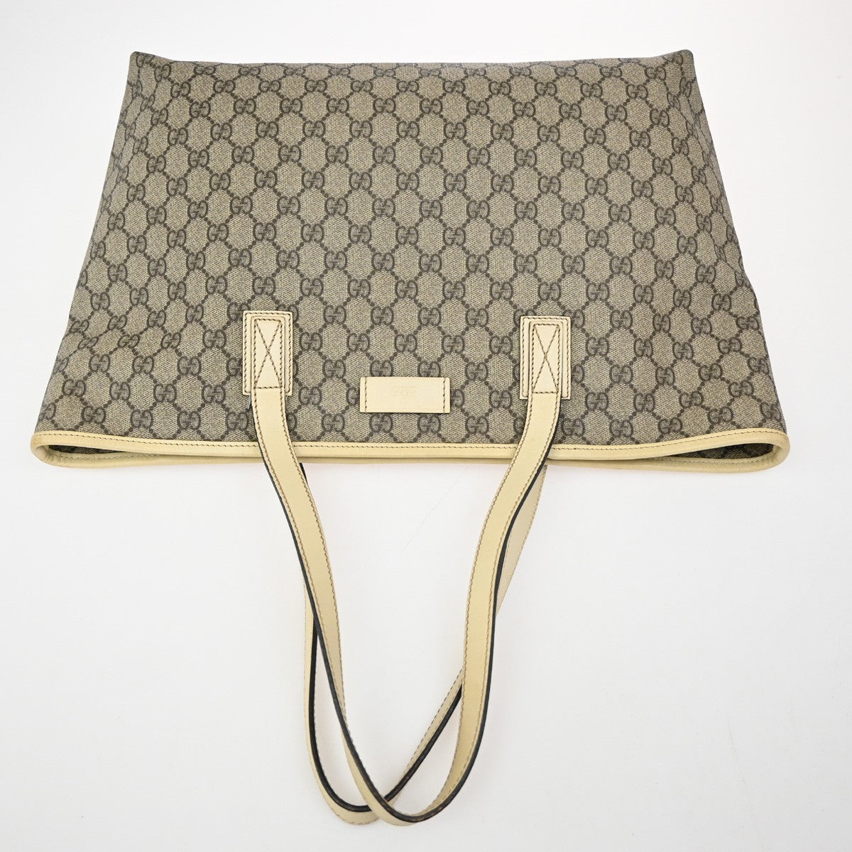 Gucci Plus Tote GG Coated Canvas with Leather