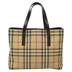Burberry Nova Check Tote canvas check pattern