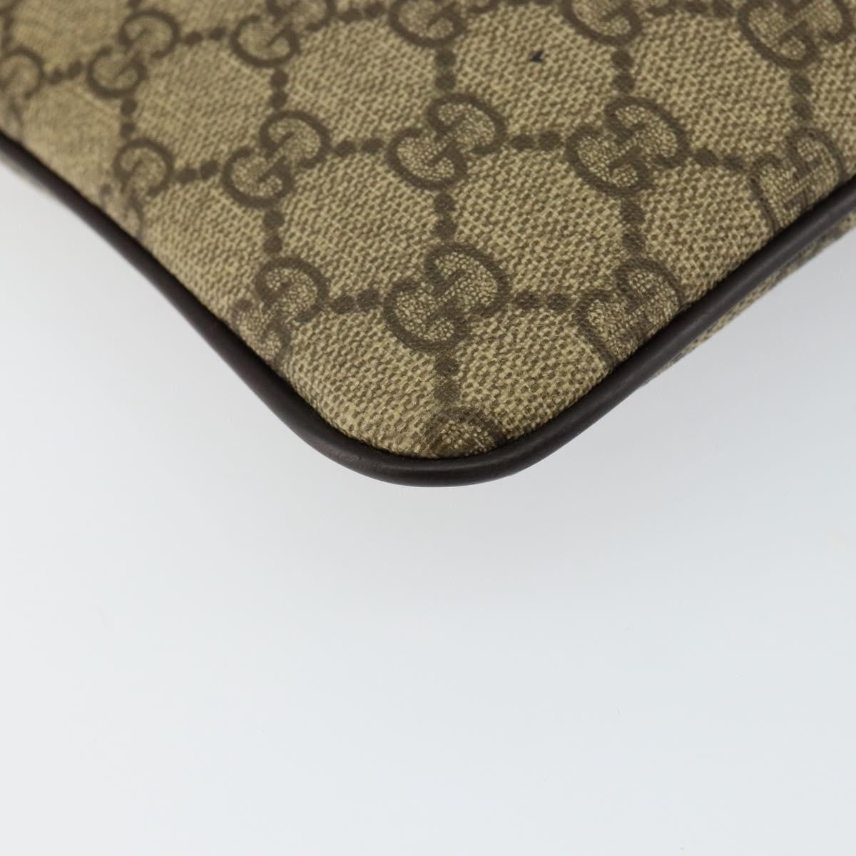 Gucci Flat Messenger Bag GG Canvas