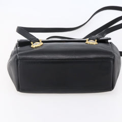 Versace Vintage Shoulder Bag Leather