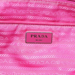 Prada Vela Convertible Tote Tessuto