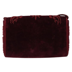 Bally Vintage Shoulder Bag Velvet