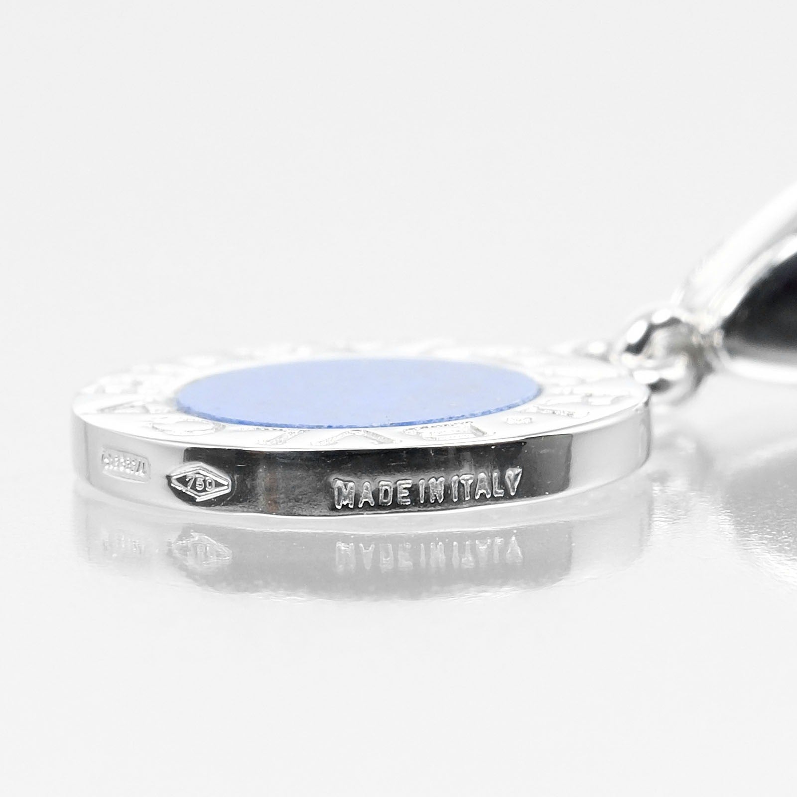 Bvlgari Bvlgari Bvlgari Pendant Charm 18K white gold