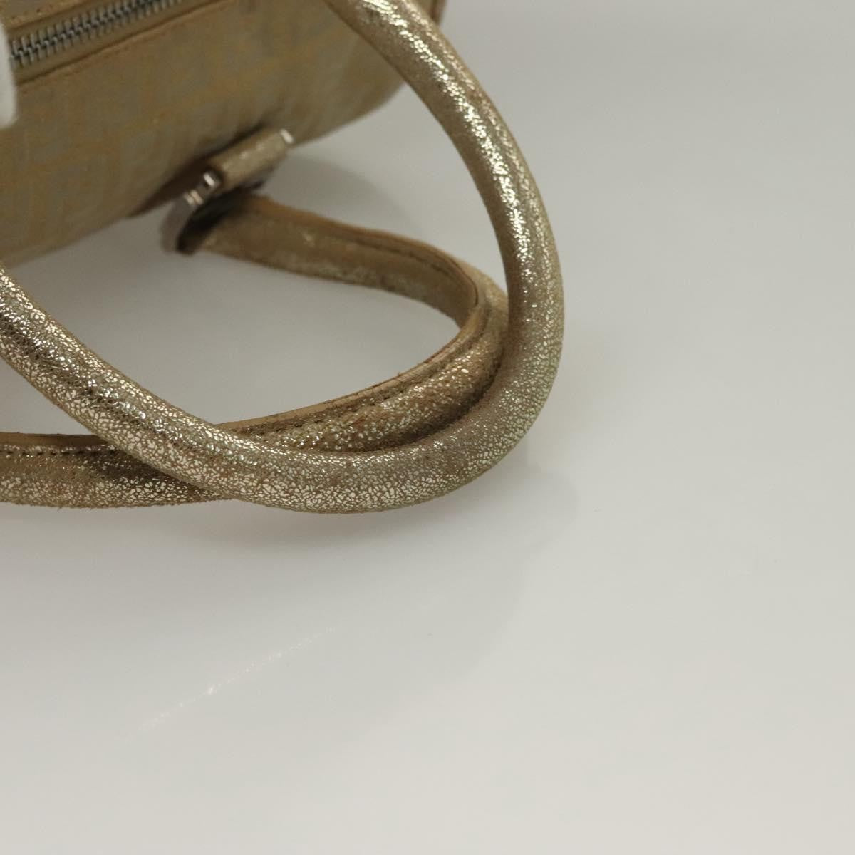 Fendi Boston Bag Zucchino Lurex Canvas