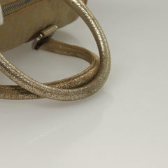 Fendi Boston Bag Zucchino Lurex Canvas