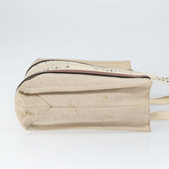 Chloe Woody Tote Canvas with Leather