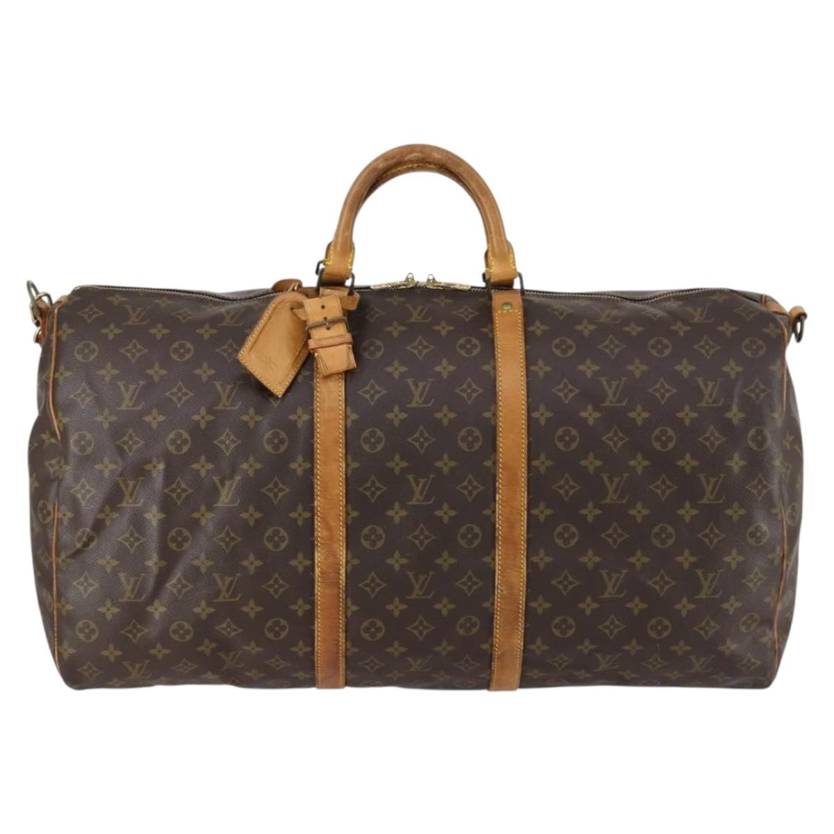 Louis Vuitton Keepall Bandouliere Bag Monogram Canvas