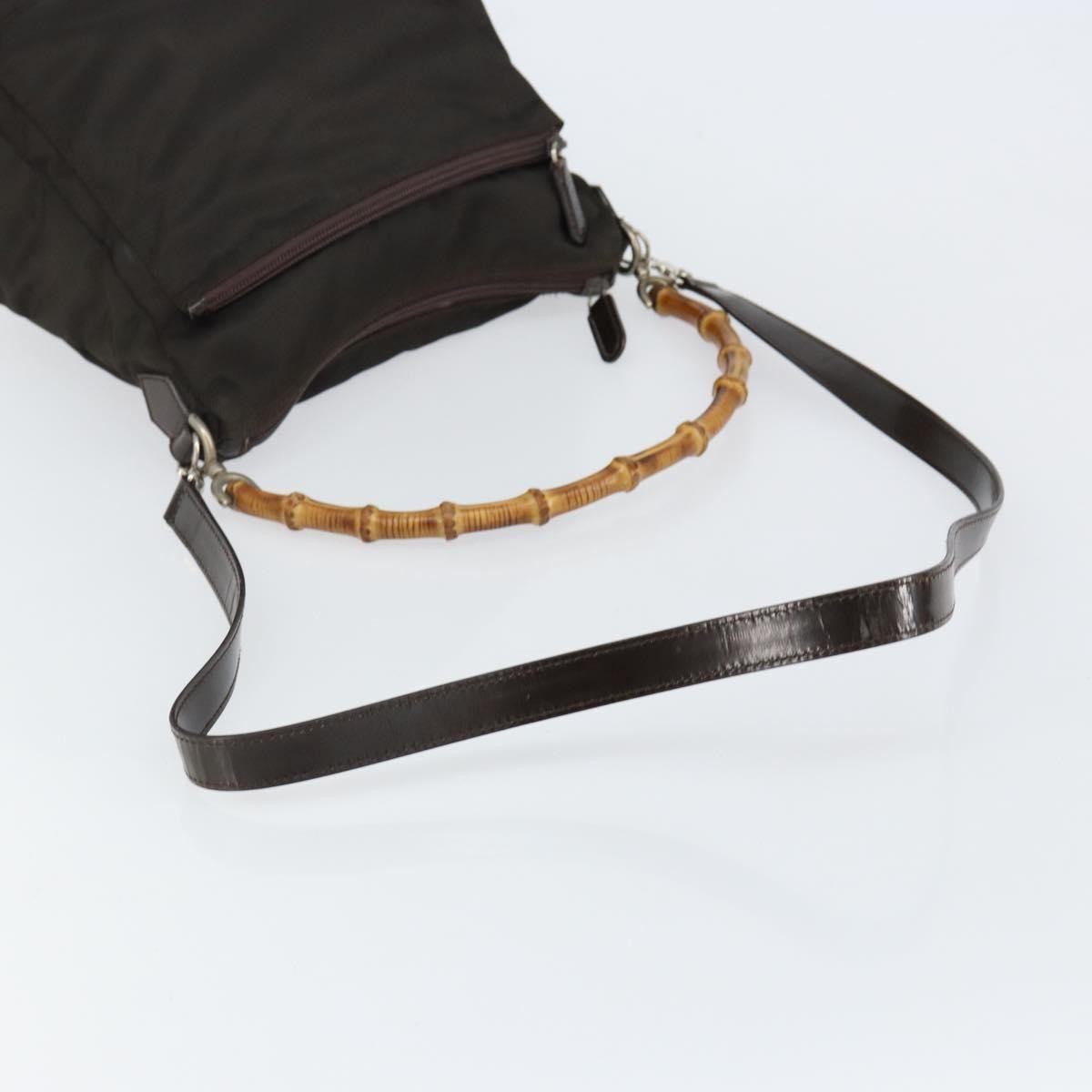 Gucci Vintage Bamboo Handle Bag Nylon