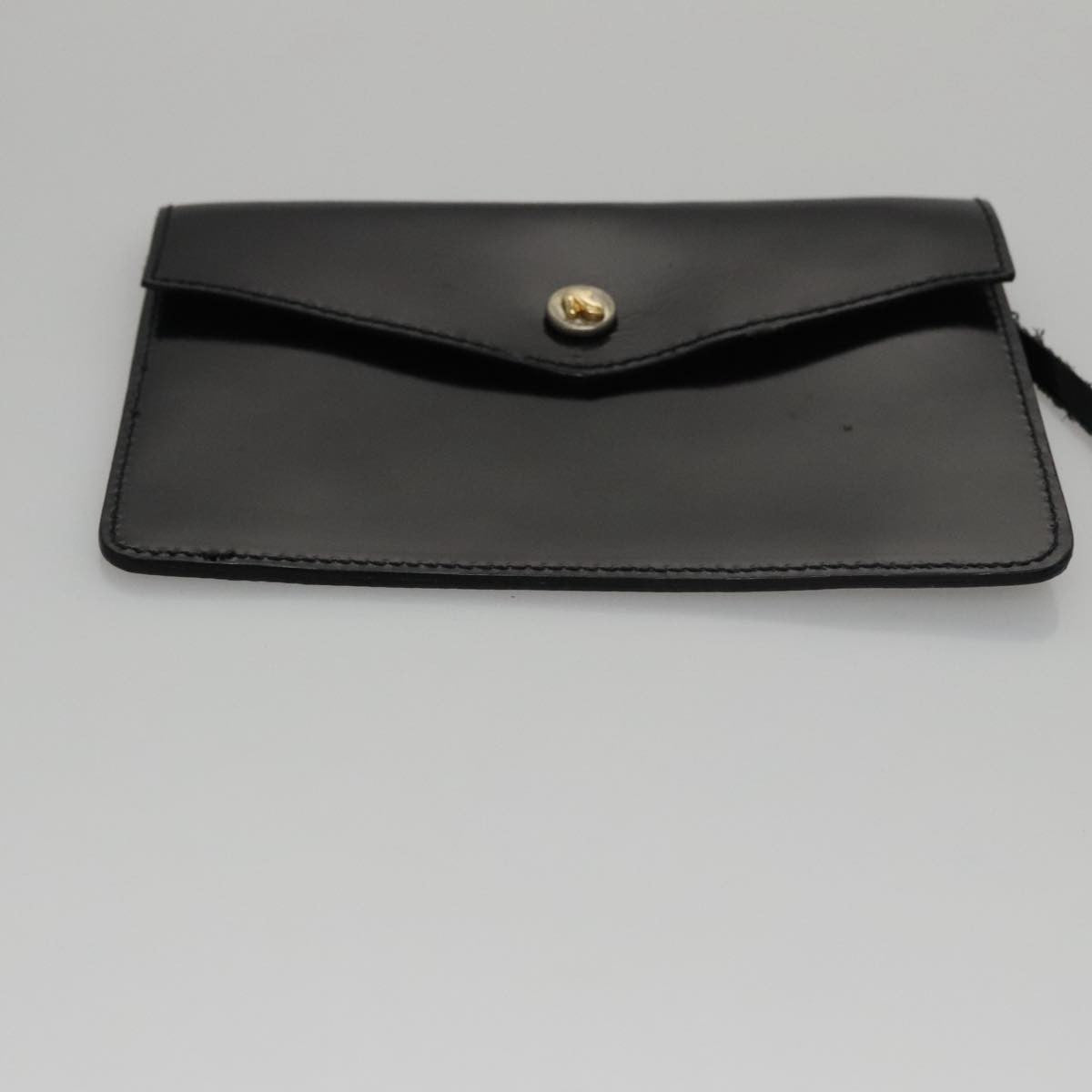 Salvatore Ferragamo Gancini Wristlet Clutch Leather