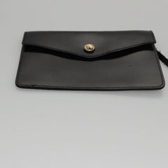 Salvatore Ferragamo Gancini Wristlet Clutch Leather
