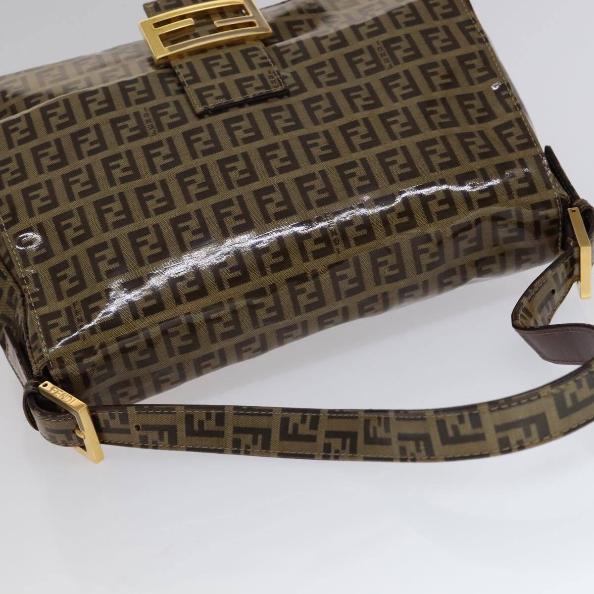 Fendi Mamma Baguette Zucca canvas