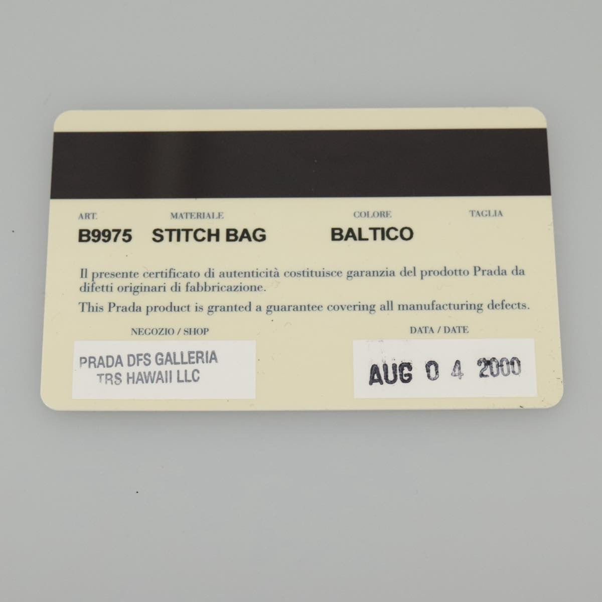 Prada Chain Shoulder Bag Quilted Tessuto