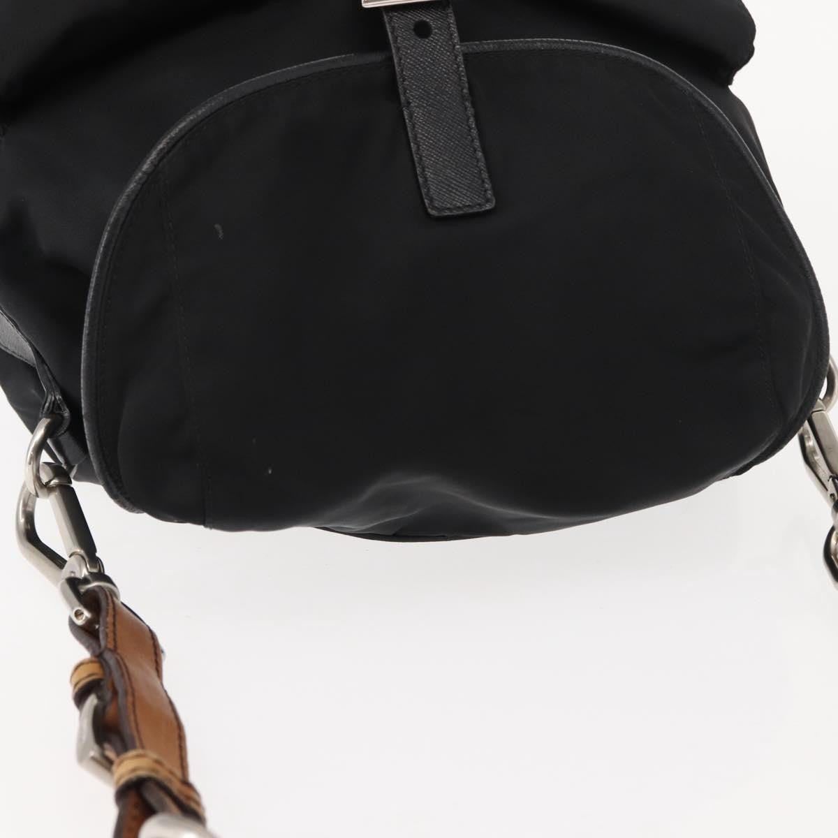 Prada Double Pocket Shoulder Bag Tessuto