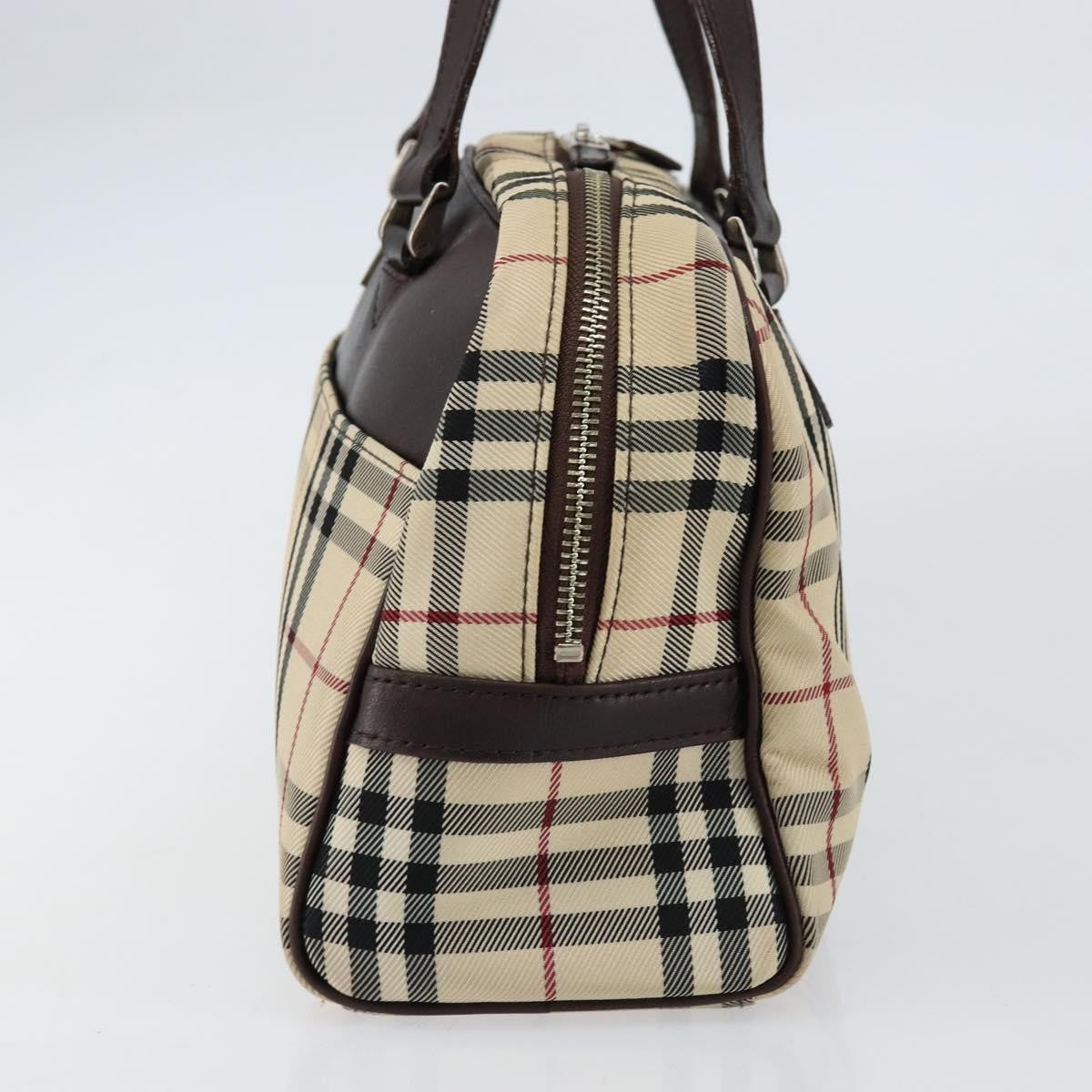 Burberry Nova Check Tote Canvas and Leather