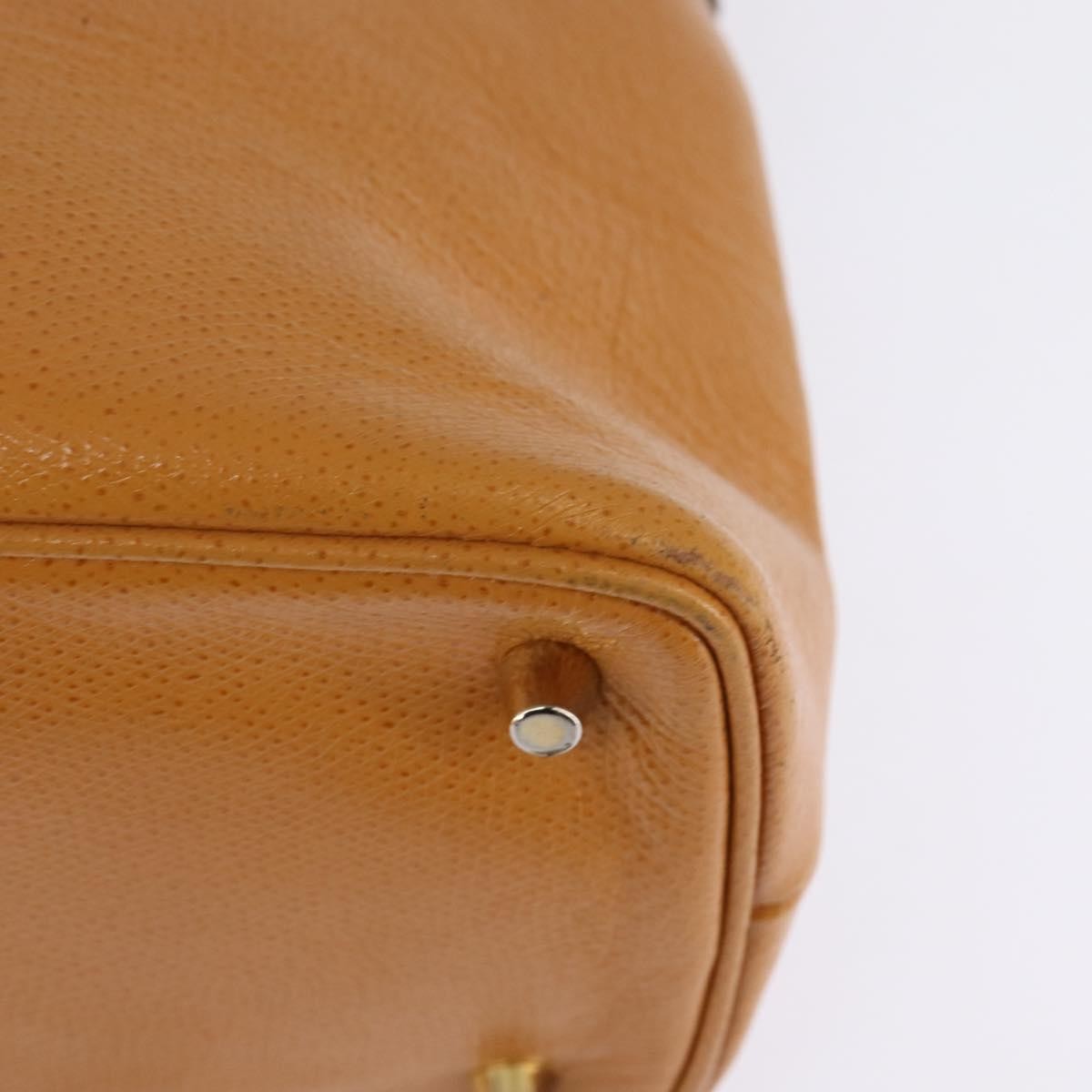 Versace Vintage Sun Zip Satchel Embossed Leather